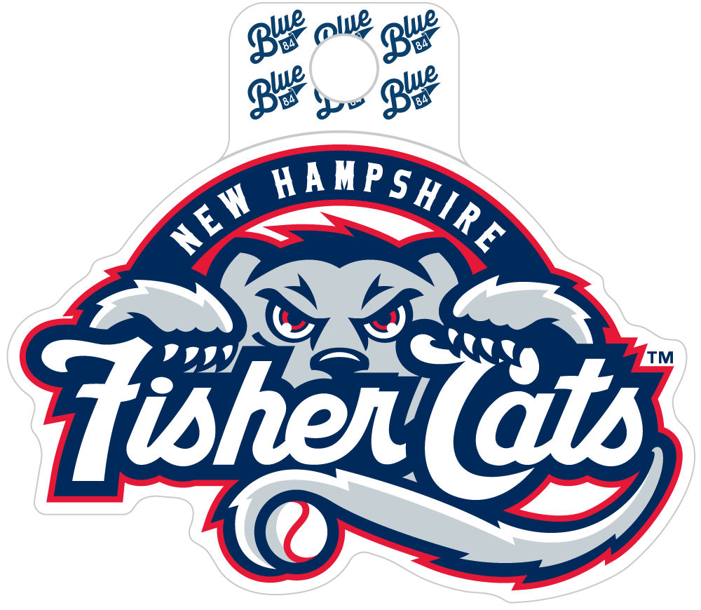 New Hampshire Fisher Cats Stickers