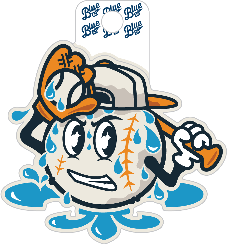 Louisville Bats Humidity Blue 84 Stickers