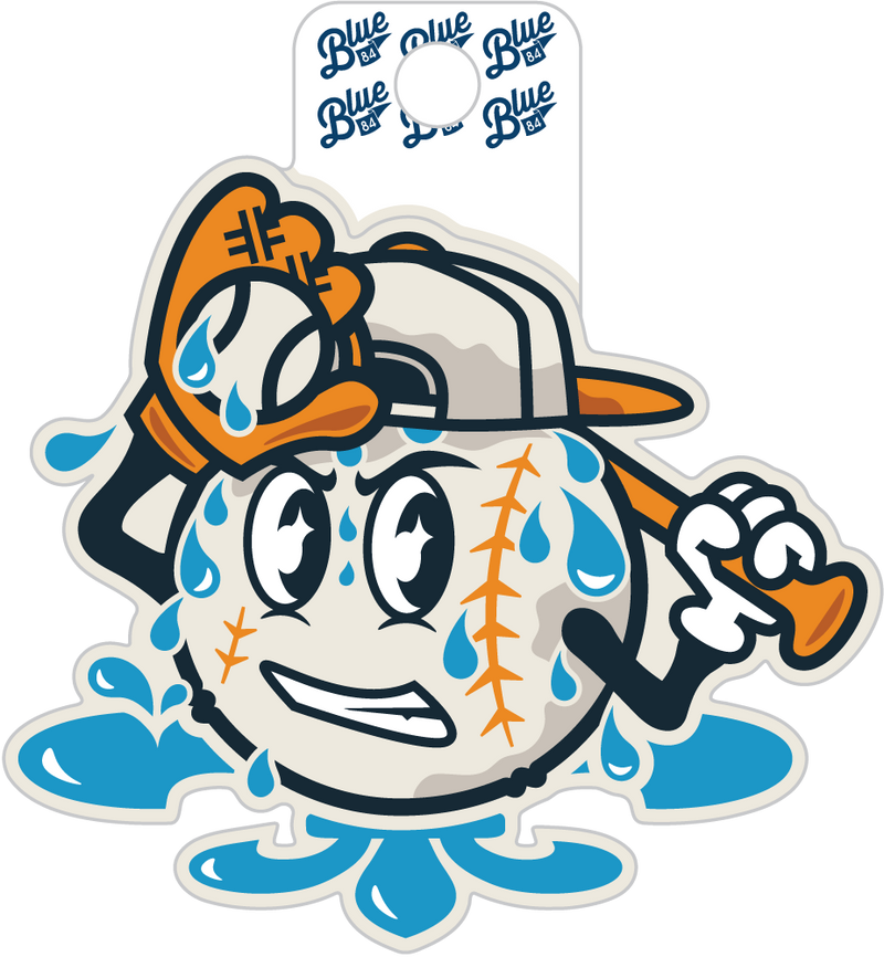 Louisville Bats Humidity Blue 84 Stickers