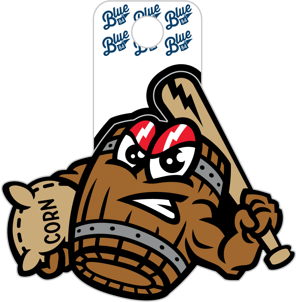 Louisville Bats Mashers Blue 84 Stickers