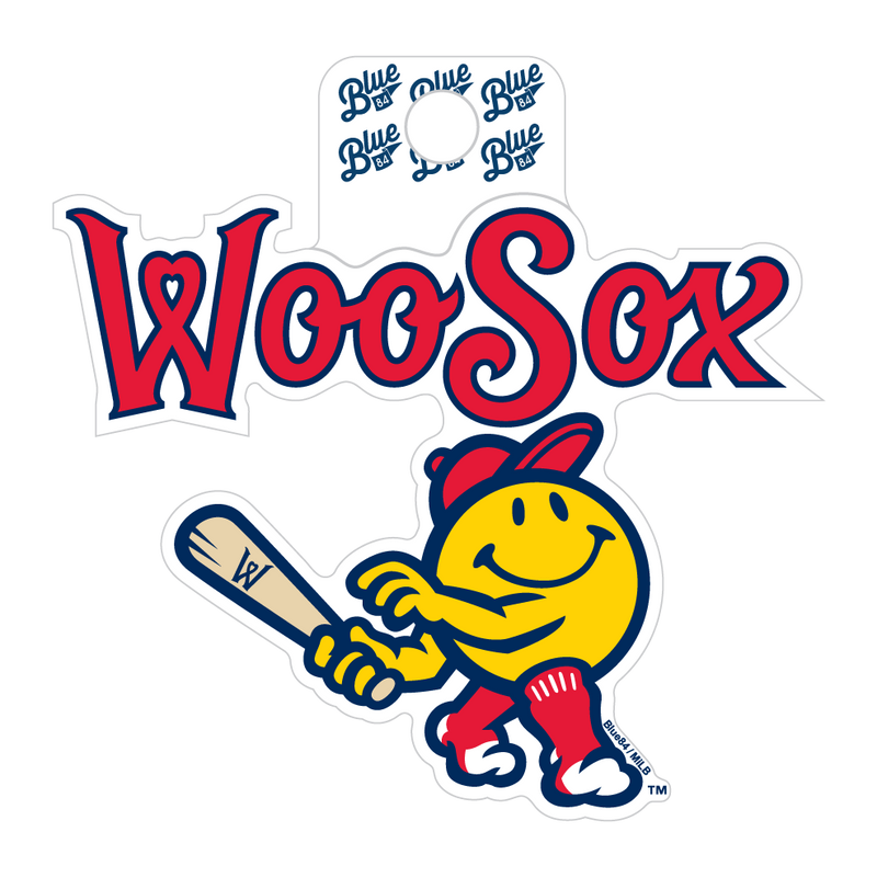 Worcester Red Sox Blue84 Primary Logo Sticker