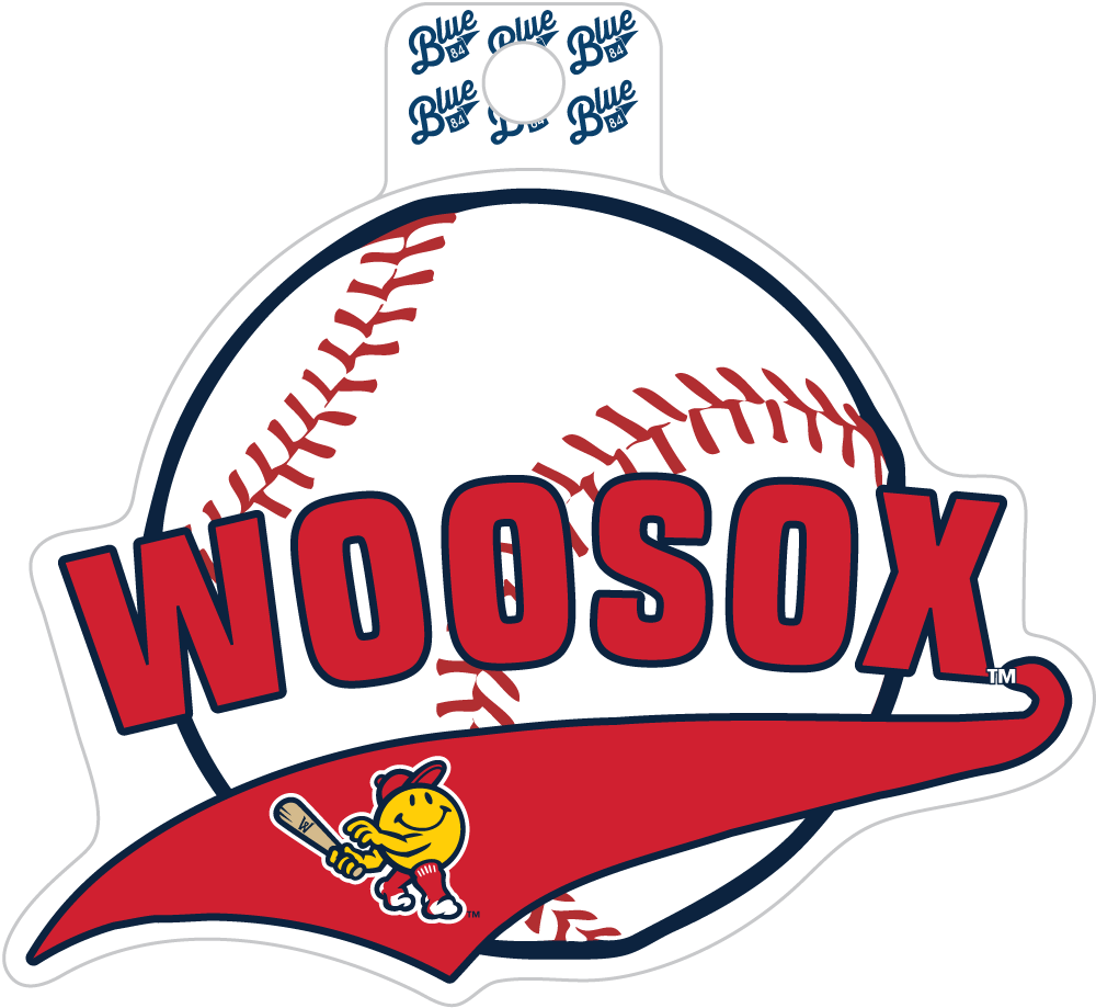 Worcester Red Sox Blue84 Centrist Baseball Sticker