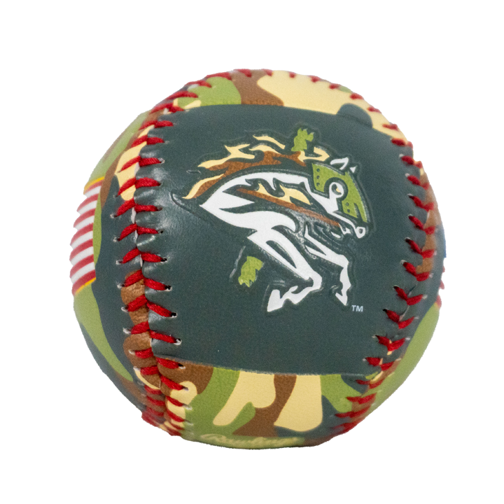 BRP Rawlings Imported Collectible Green Camo Armed Forces Baseball
