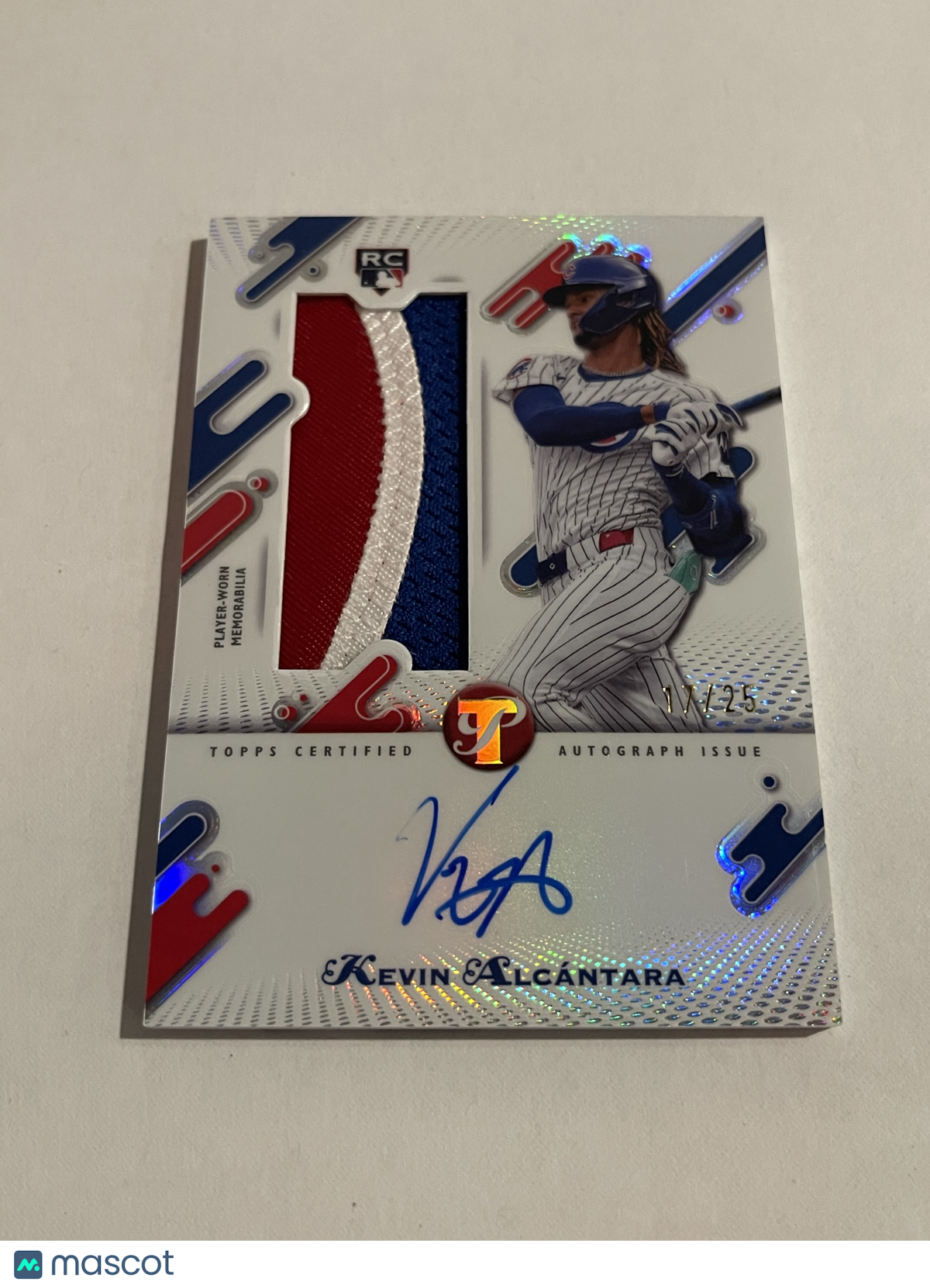 Kevin Alcántara 2025 Topps Pristine #RJAR-KA /25