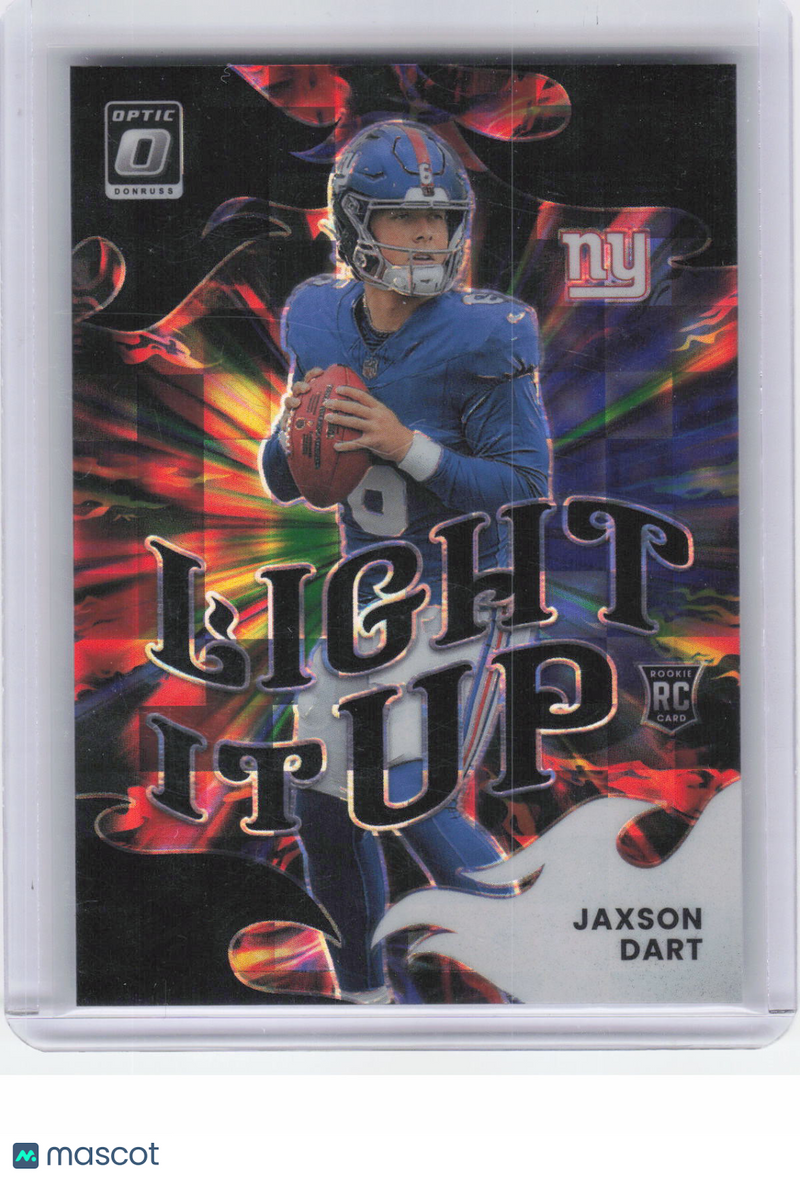 Jaxson Dart 2025 Panini Donruss Optic Light Up #3