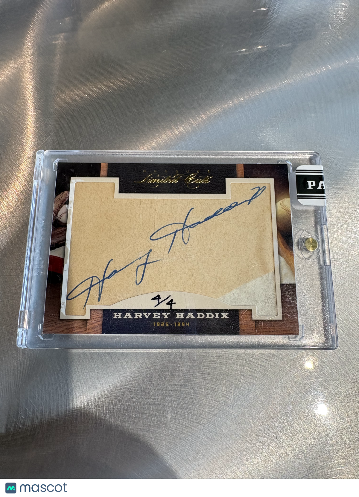 Harvey Haddix 2011 Panini Limited Cuts #166 Cut S