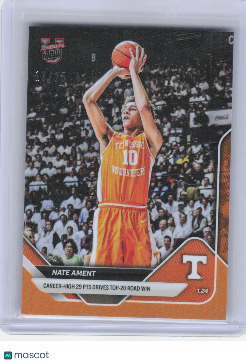 Nate Ament 2024 Topps Bowman University Now #59 O