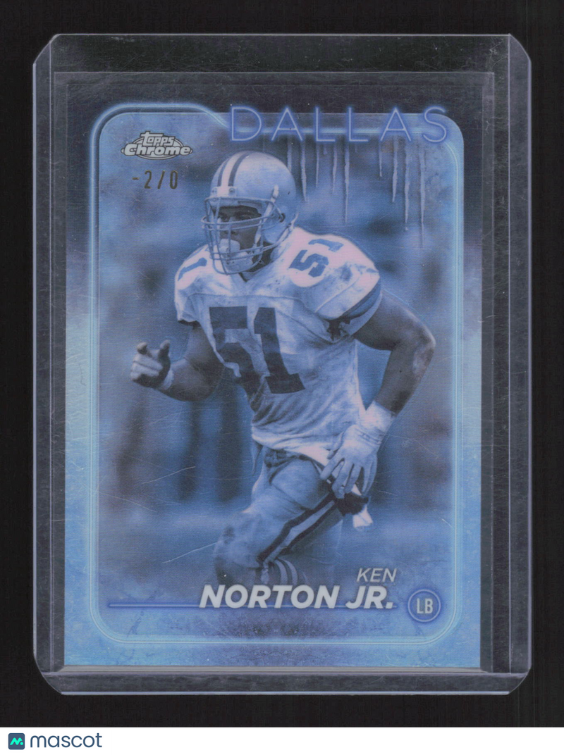 Ken Norton Jr. 2024 Topps Chrome #51 Frozen Fract