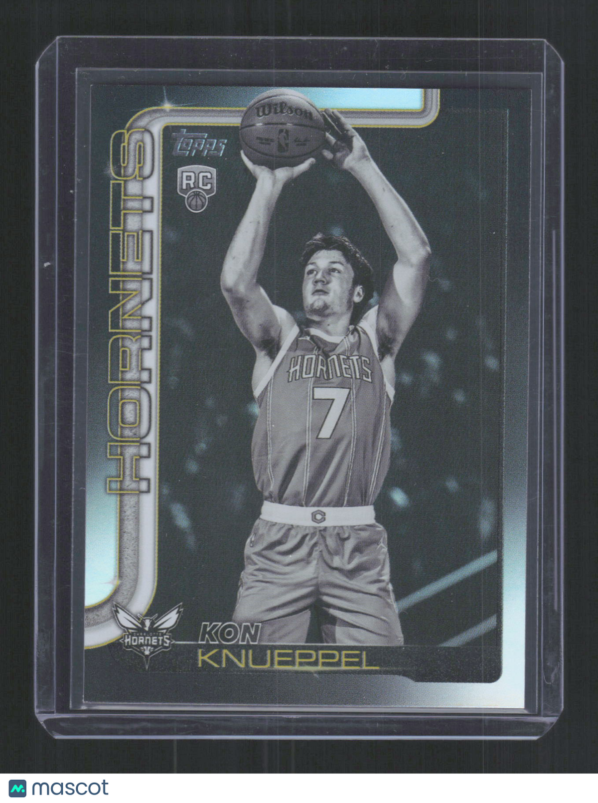 Kon Knueppel 2025 Topps Blackout #204