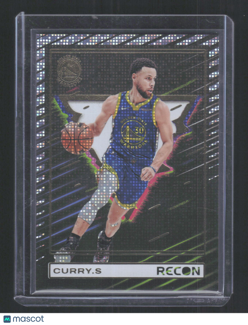 Stephen Curry 2023 Panini Recon #148 Holo Dots