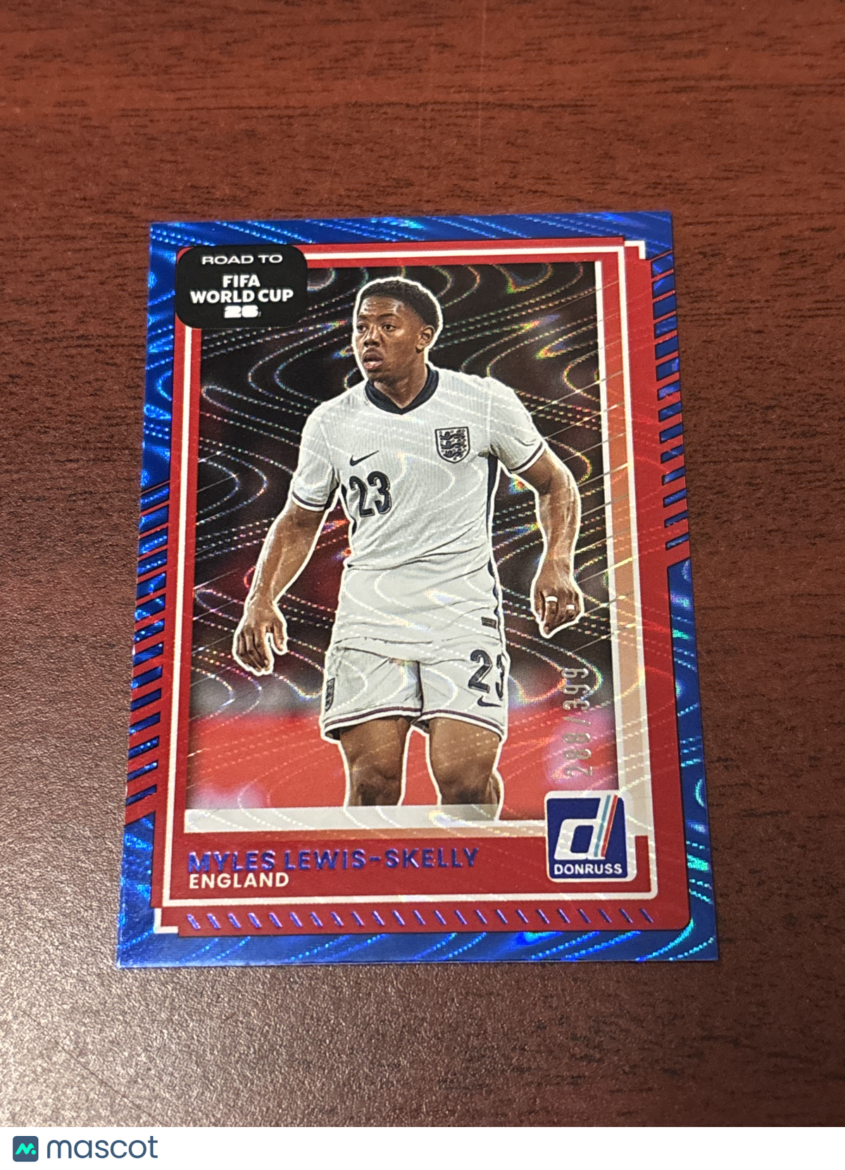 Myles Lewis-Skelly 2025 Donruss Road to FIFA Worl