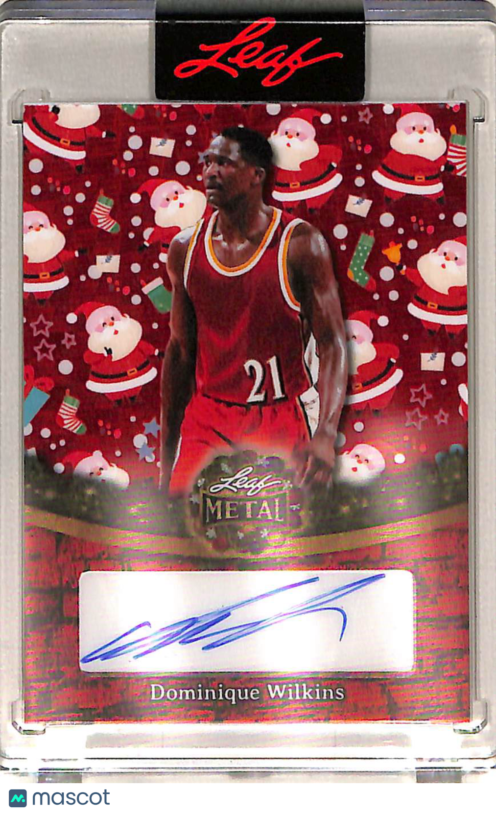 Dominique Wilkins 2025 Leaf Metal Basketball Holi
