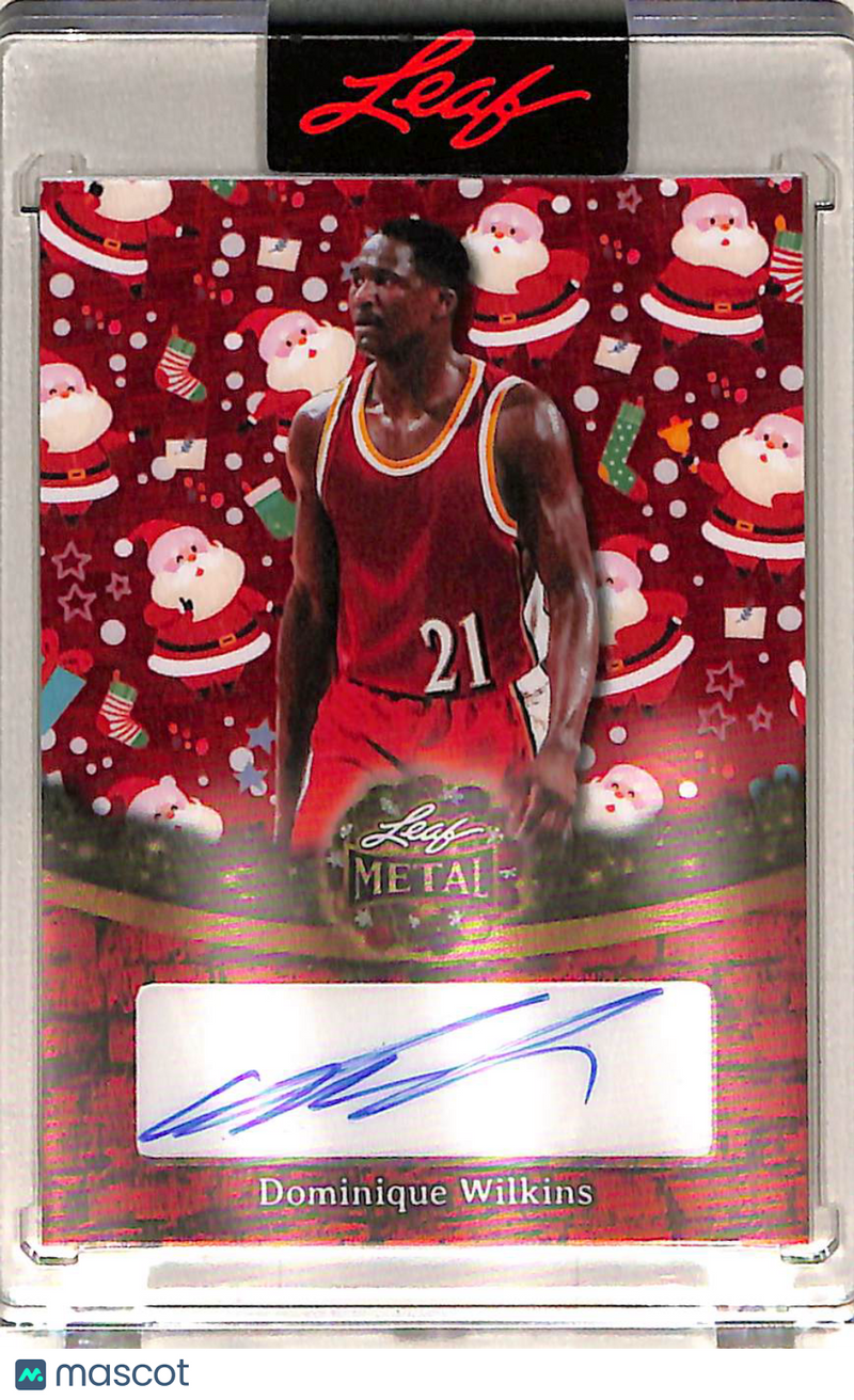 Dominique Wilkins 2025 Leaf Metal Basketball Holi
