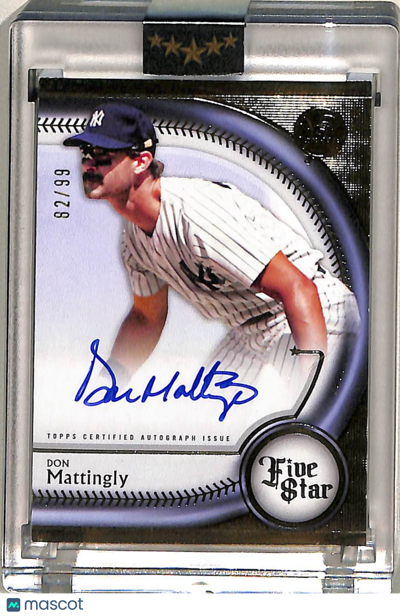 Don Mattingly 2024 Topps Five Star Auto /99 #FSA-