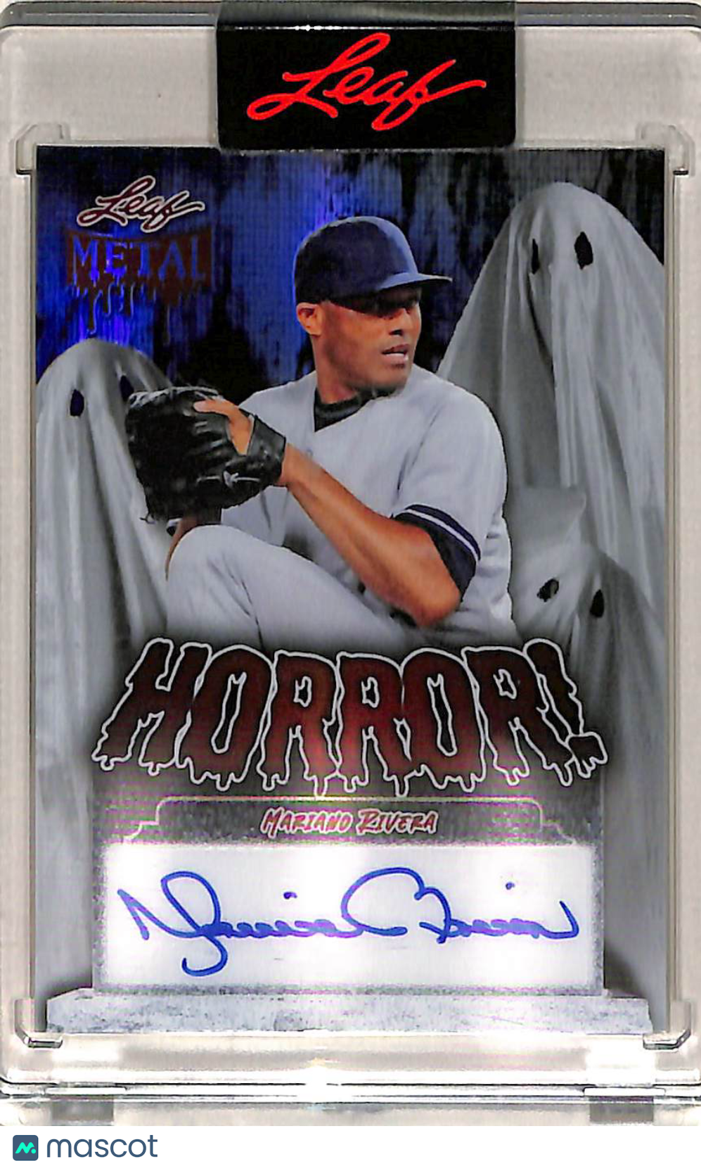 Mariano Rivera 2025 Leaf Metal Horror! #H-MR1 1/1
