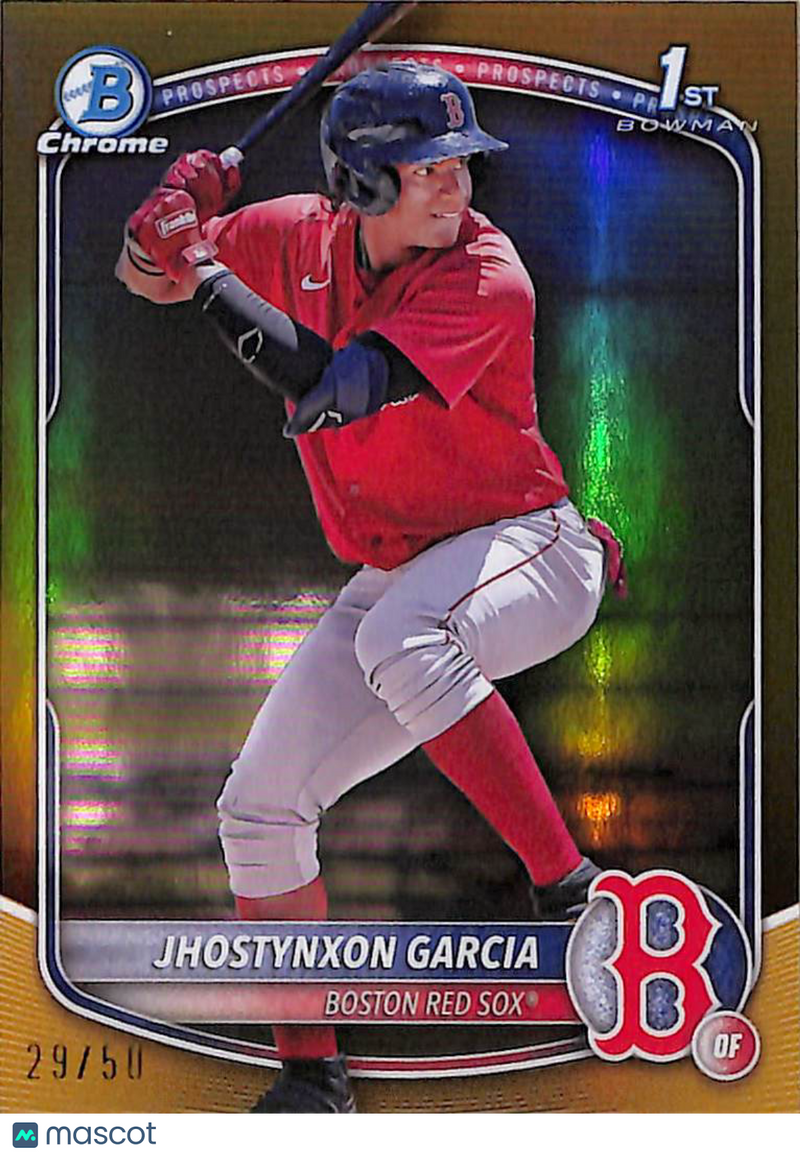 Jhostynxon Garcia 2025 Topps Bowman Chrome #BCP-4