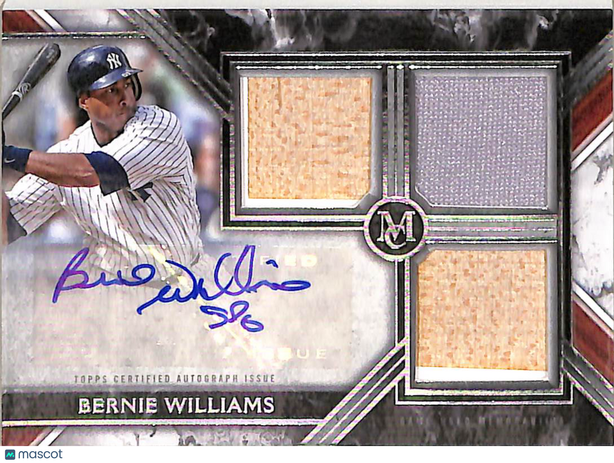 Bernie Williams 2022 Topps Museum Collection #SWT