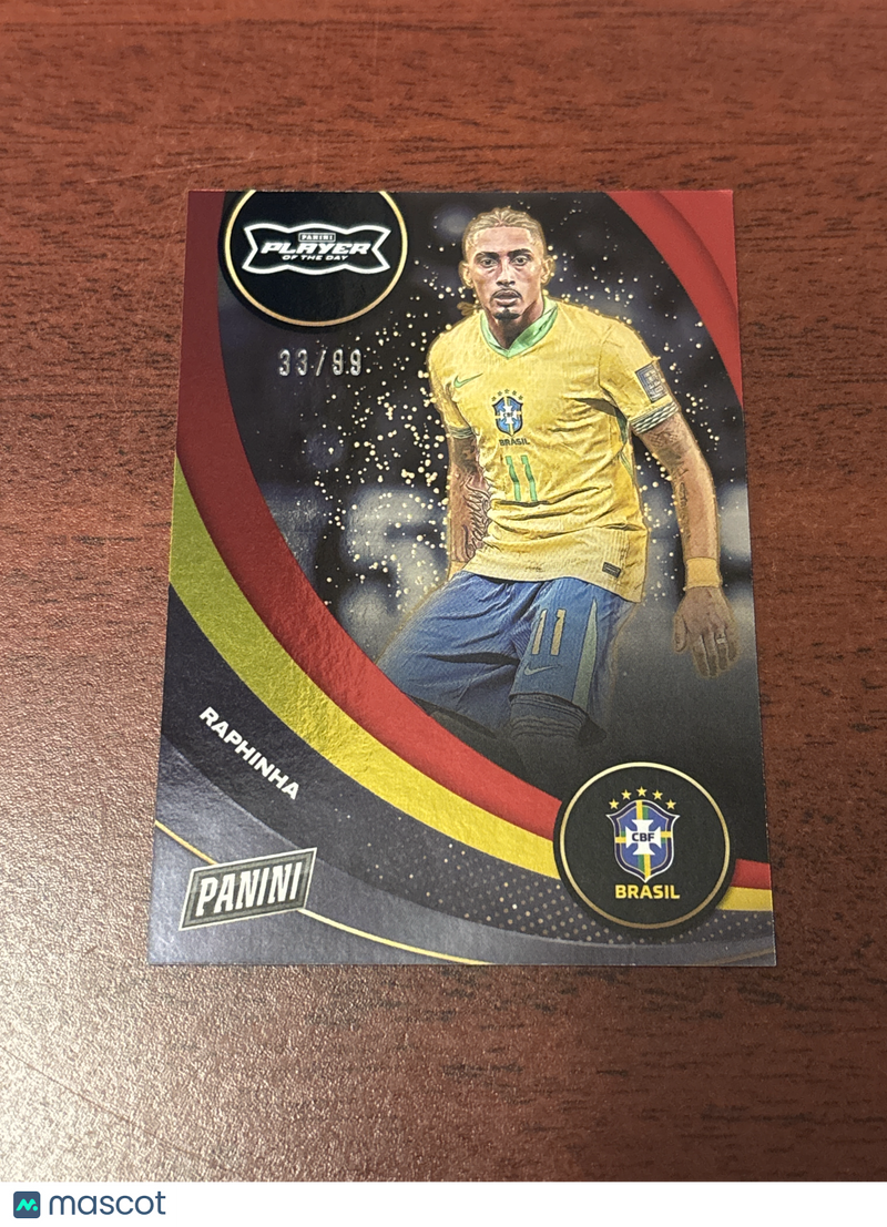Raphinha 2026 Panini Player of the Day #20