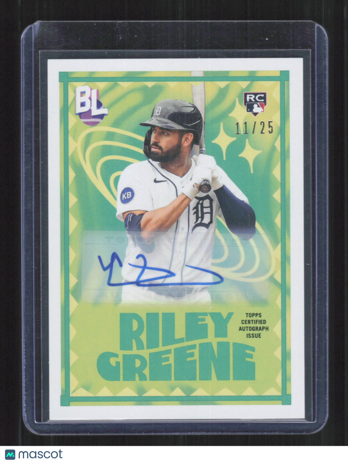 Riley Greene 2023 Topps Big League Auto /25 #BL-23