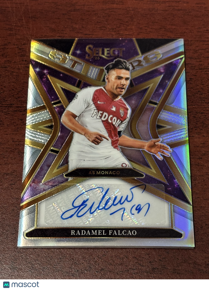 Radamel Falcao 2026 Panini Select Prizm Ligue 1 M