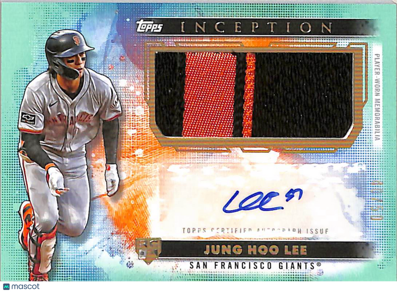 Jung Hoo Lee 2024 Topps Inception Autograph Patch