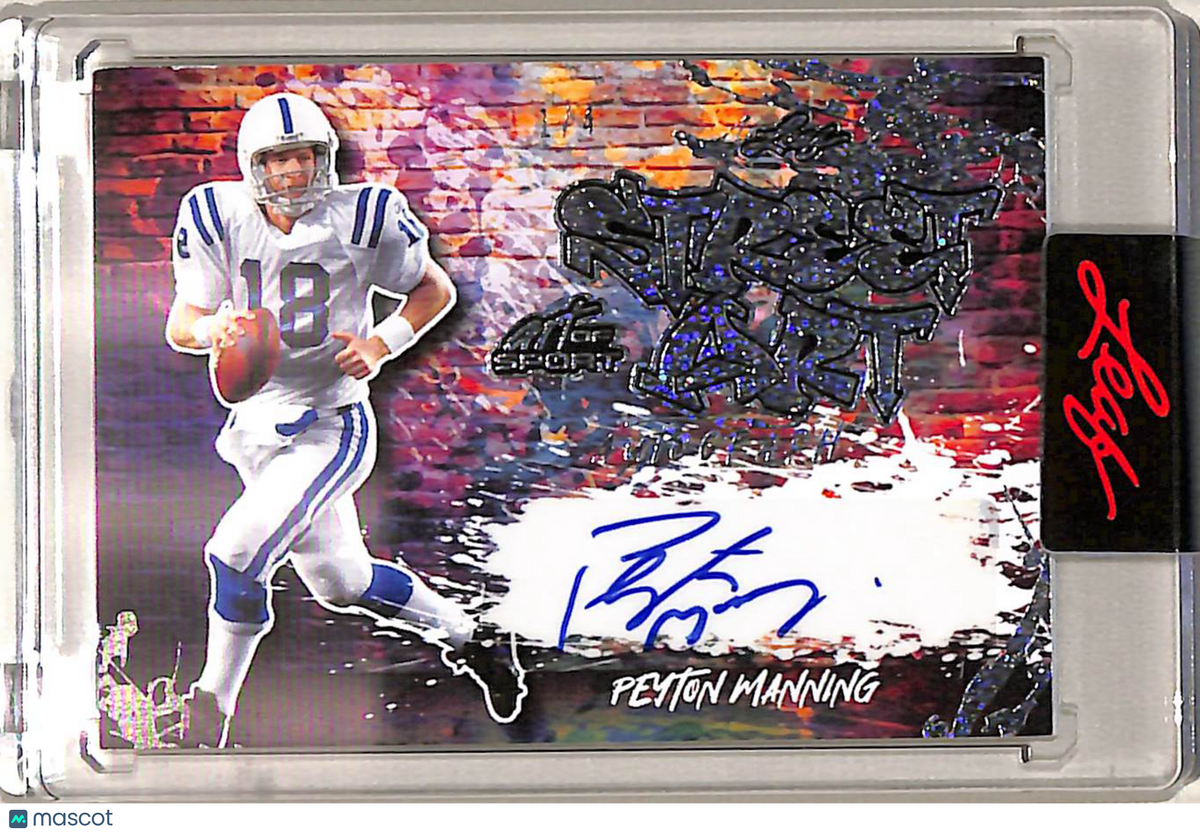 Peyton Manning 2026 Leaf Art of Sport Street Art