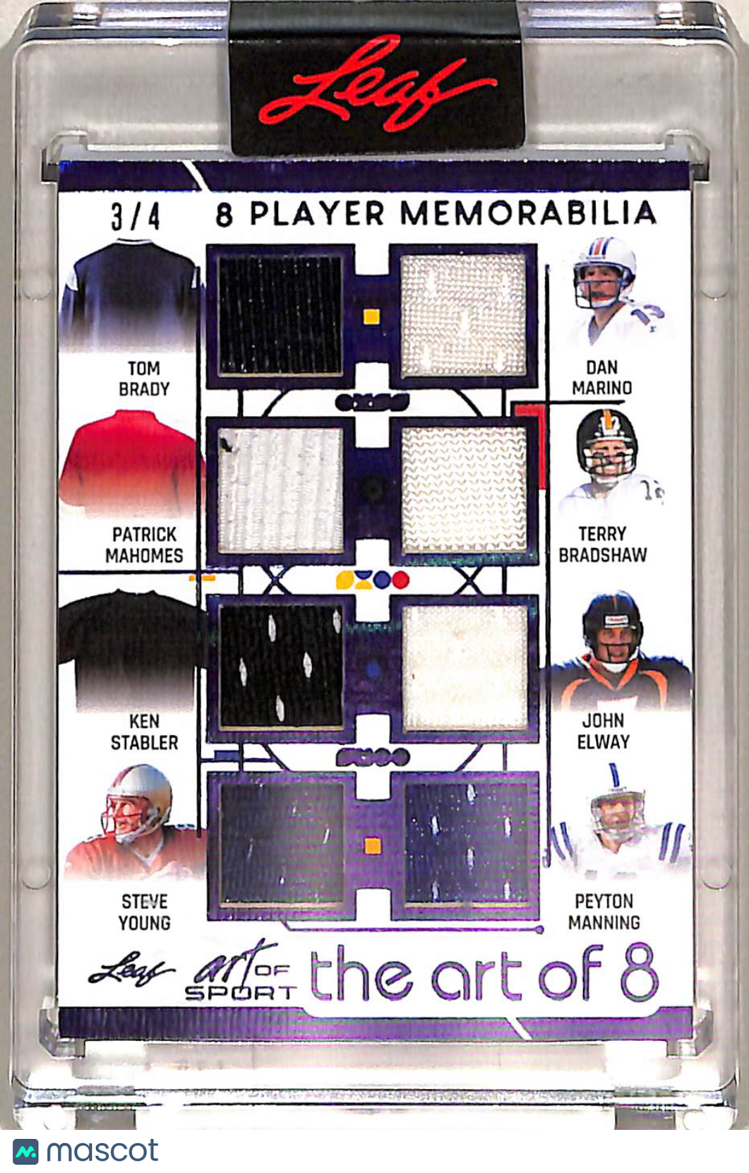 Elway Young Stabler Brady Mahomes Marino Manning