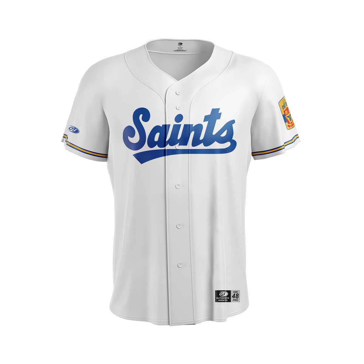 St. Paul Saints OT Sports Premium White Home Jersey