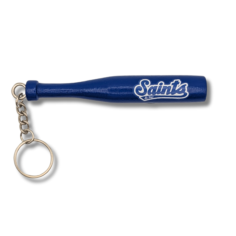 St. Paul Saints Bat Keychain