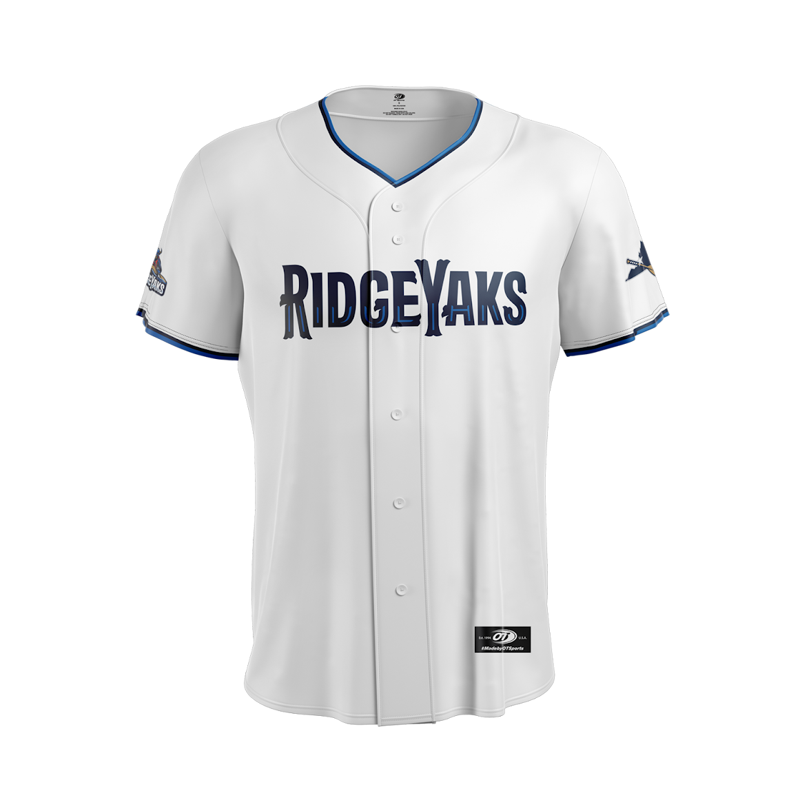 Salem RidgeYaks Adult White Jersey