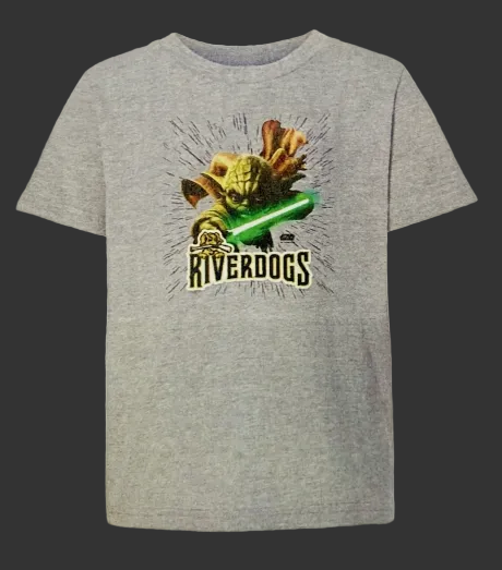 RiverDogs Yth Star Wars Gray Tee
