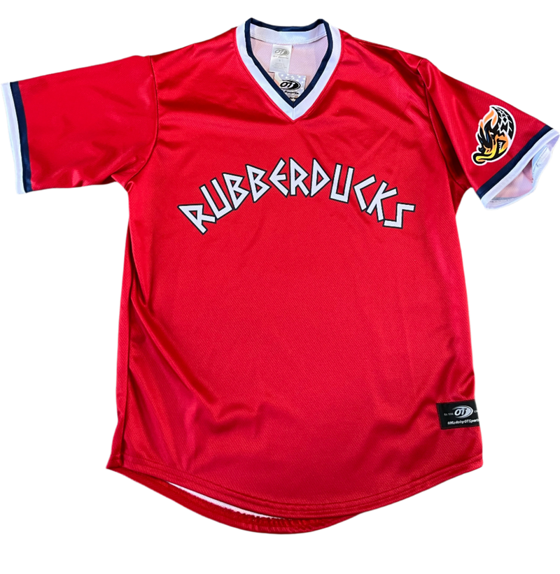 Red Cleveland 70s Replica Jersey