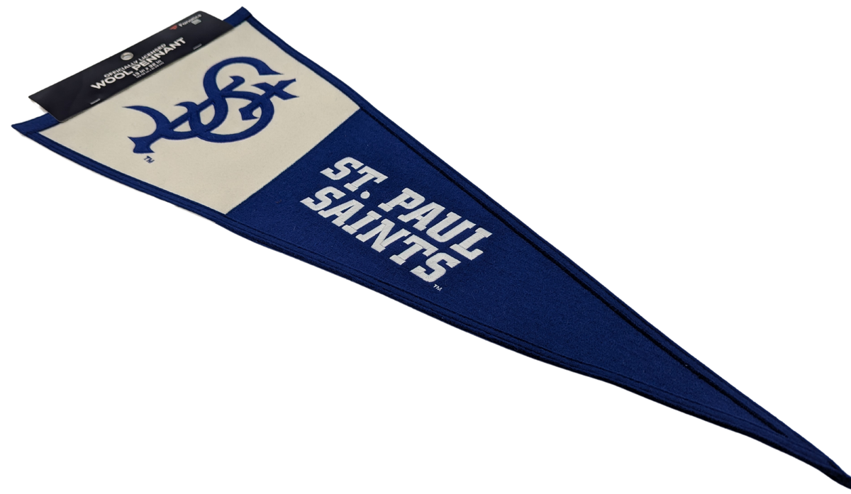 St. Paul Saints Wool 13x32 Pennant