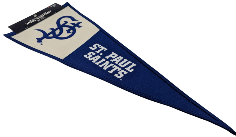 St. Paul Saints Wool 13x32 Pennant