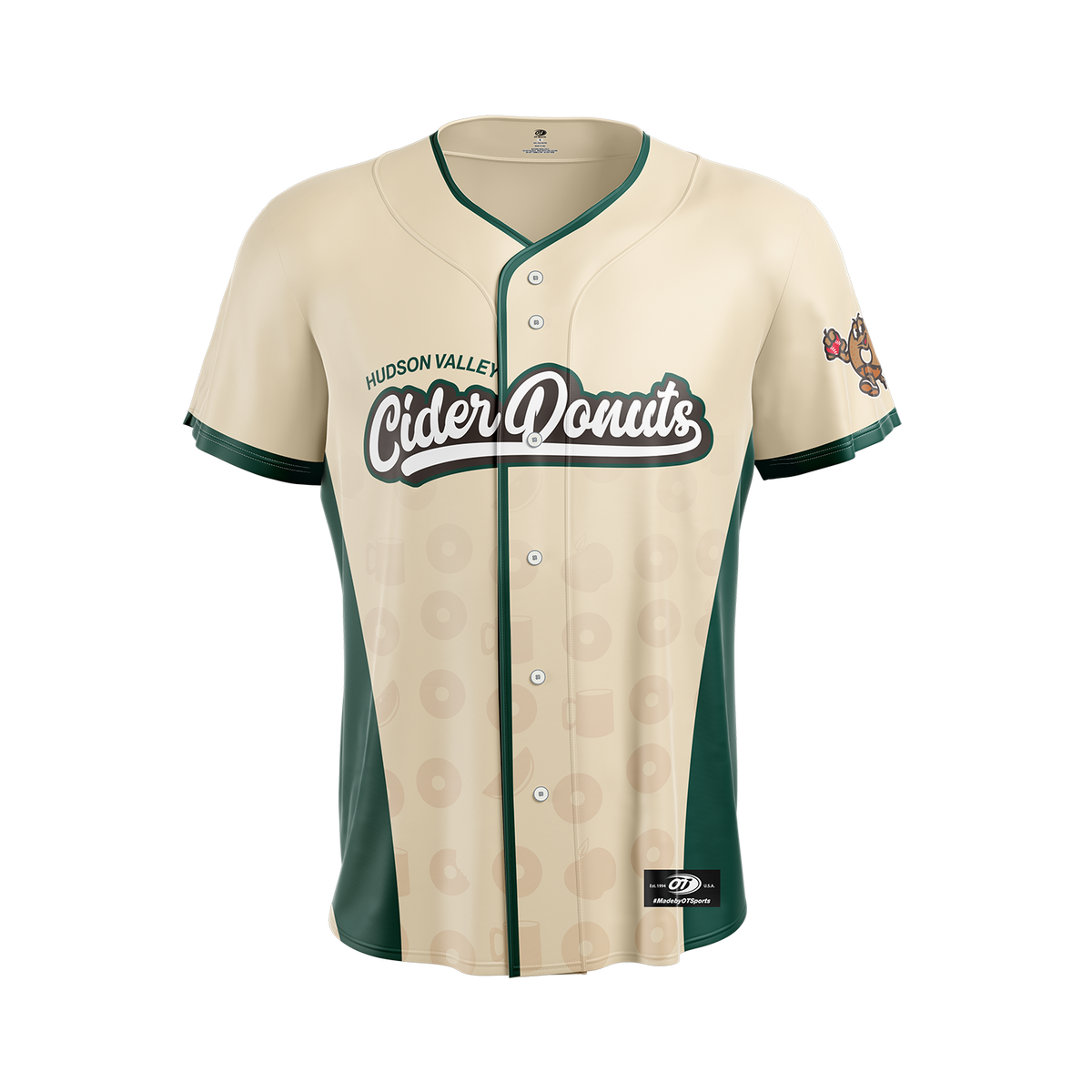 *NEW* HVR Adult Cider Donuts Creamsicles On-Field Replica Jersey
