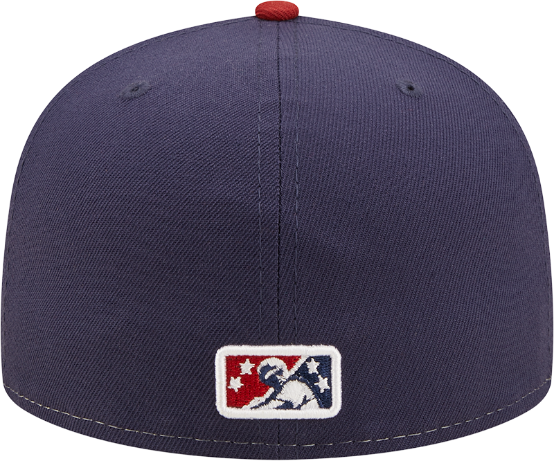 Round Rock Express New Era 2022 Alternate Locomotive On-Field 59FIFTY Fitted Cap