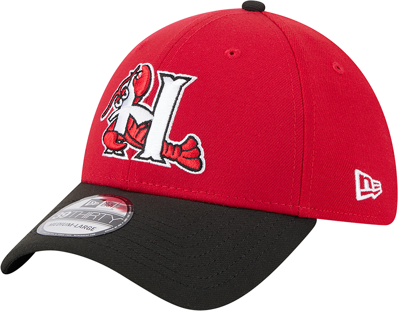 Hickory Crawdads New Era Home 39Thirty Stretch Fit Cap