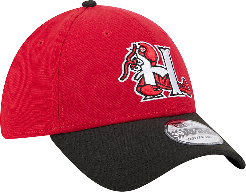 Hickory Crawdads New Era Home 39Thirty Stretch Fit Cap