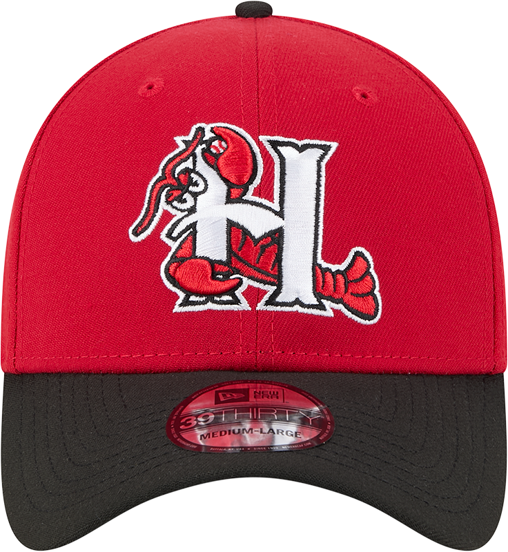 Hickory Crawdads New Era Home 39Thirty Stretch Fit Cap