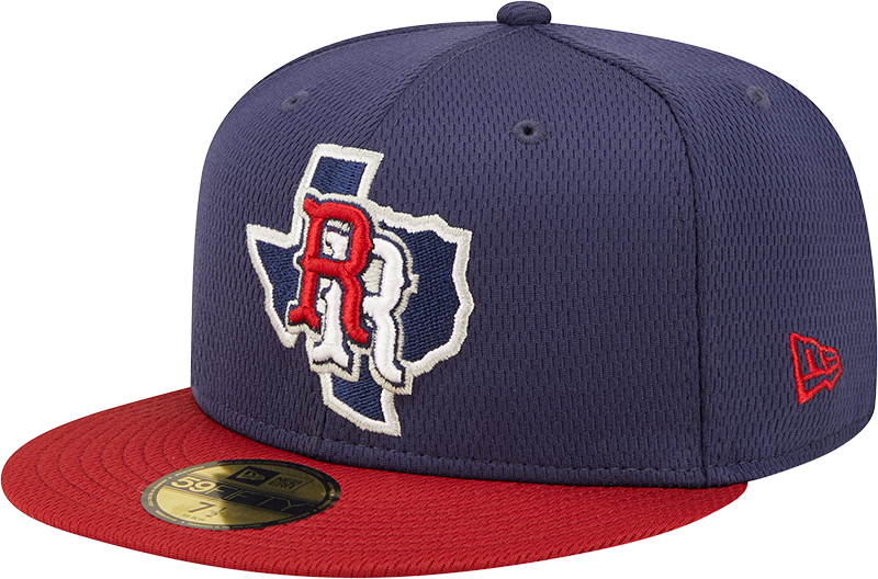 Round Rock Express New Era 2022 5950 On-field Diamond Mesh BP 595FIFTY Fitted Cap