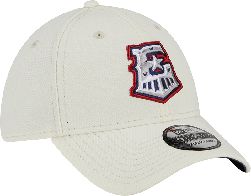 Round Rock Express New Era Classic Chrome White 3930