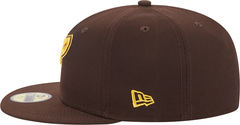 New Era 5950 Official On Field Alternate Brown and Yellow Chihuahuas EP Cap