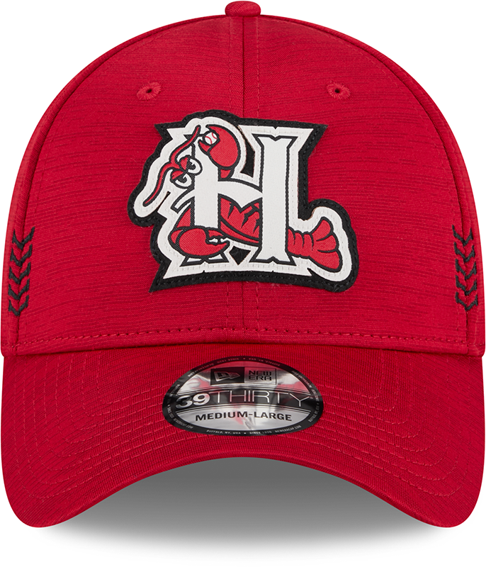 Hickory Crawdads New Era Clubhouse Collection 39Thirty Stretch Fit Cap