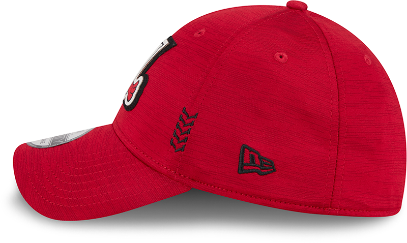 Hickory Crawdads New Era Clubhouse Collection 39Thirty Stretch Fit Cap