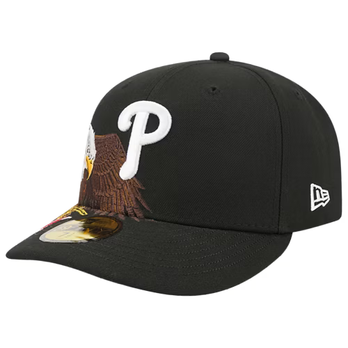 New Era 59Fifty Philadelphia Phillies American Eagle Flag Black Fitted Hat