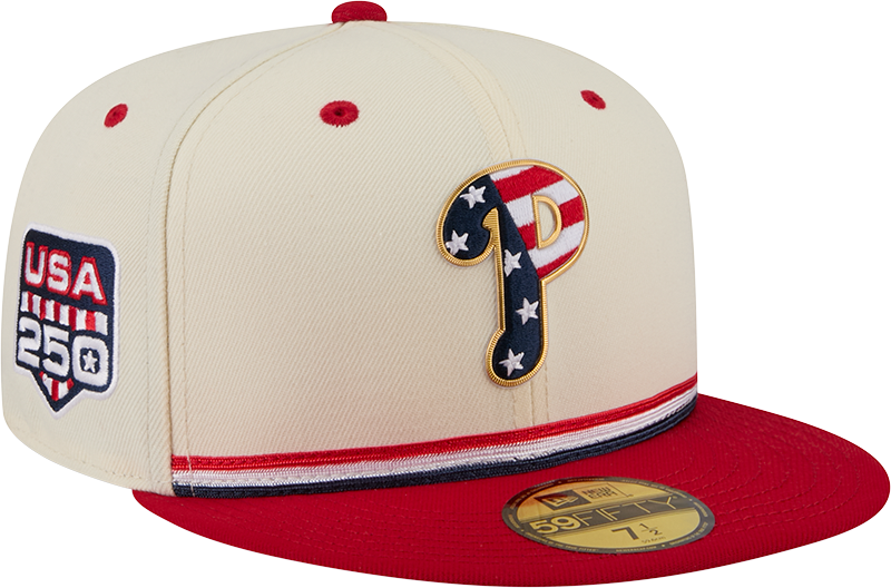 New Era 59Fifty Philadelphia Phillies 2026 Stars and Stripes Fitted Hat