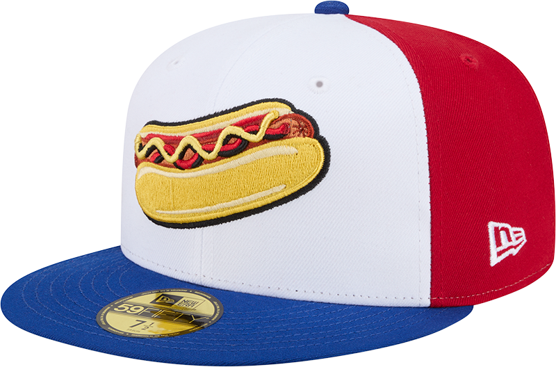 New Era 59Fifty Reading Hot Dogs MiLB Theme Nights On-Field High Profile Fitted Hat
