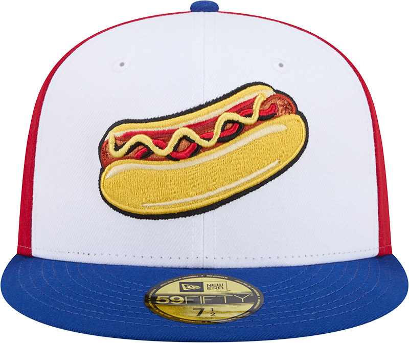 New Era 59Fifty Reading Hot Dogs MiLB Theme Nights On-Field High Profile Fitted Hat