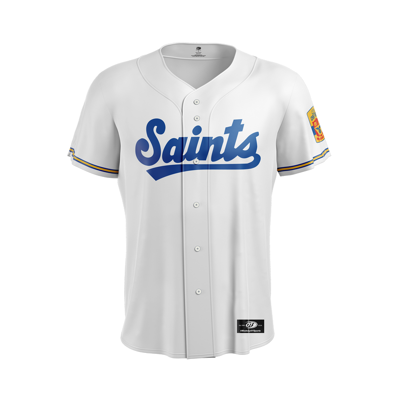 St. Paul Saints OT Sports Replica White Home Jersey