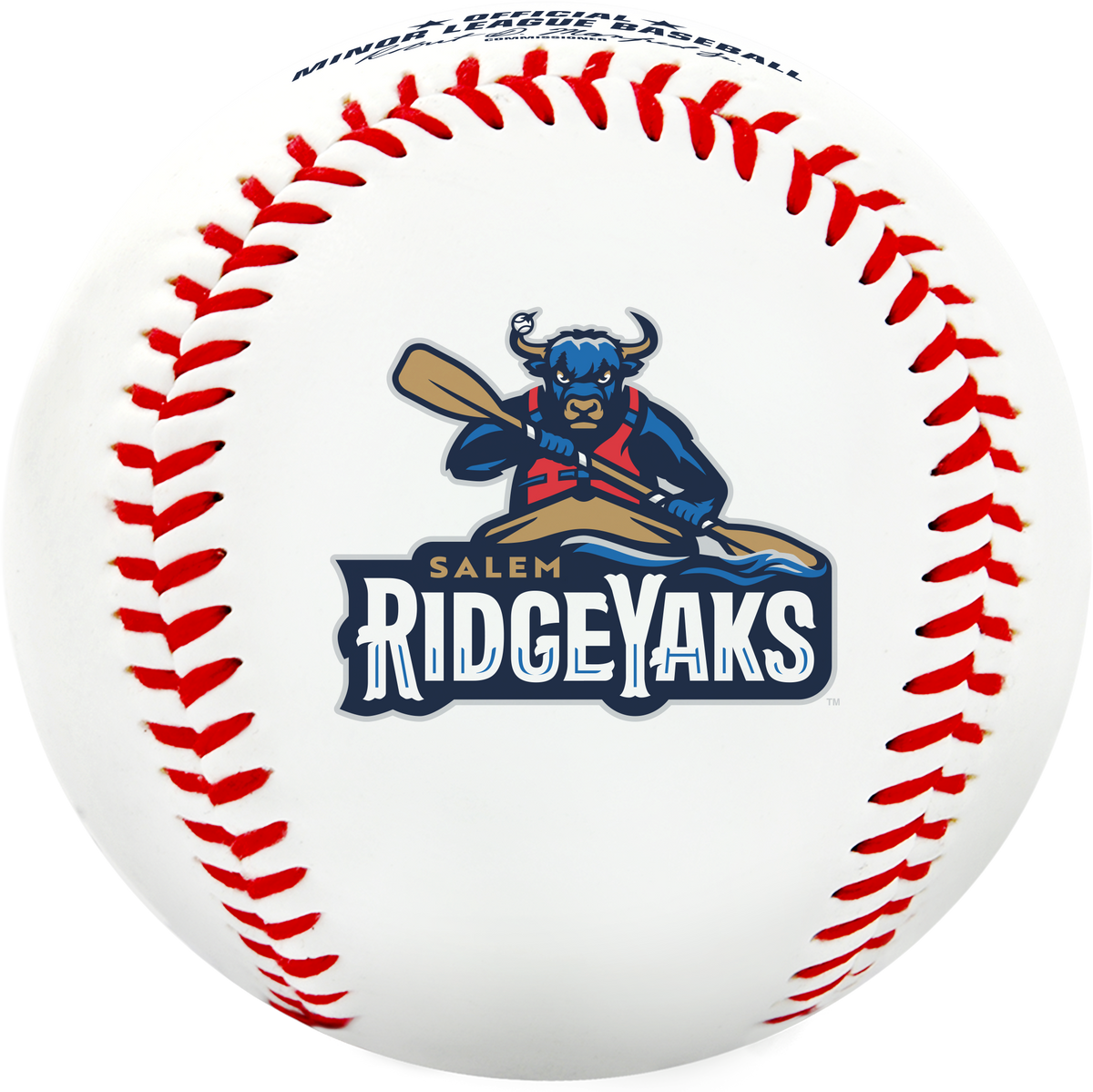 Salem RidgeYaks Rawlings Primary Logo Baseball